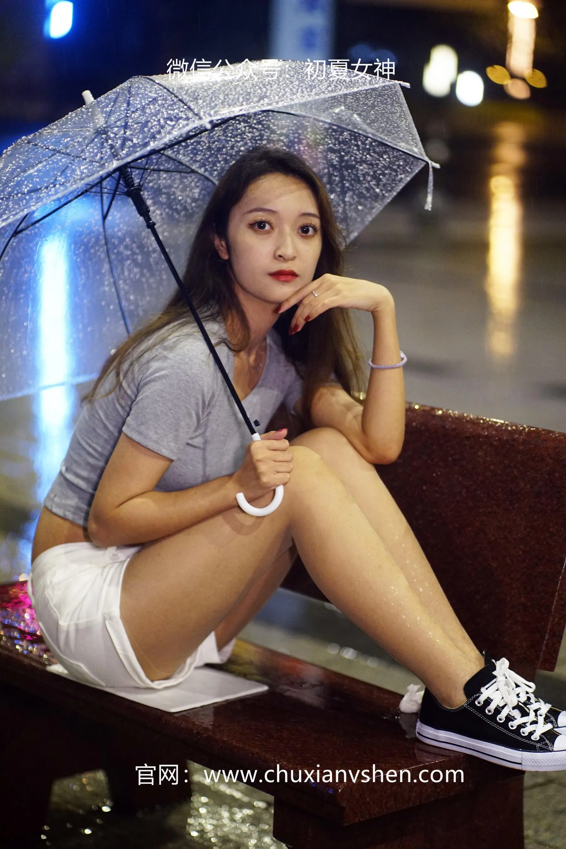 初夏女神 NO.037 依依 夏日夜雨 [72P]插图9